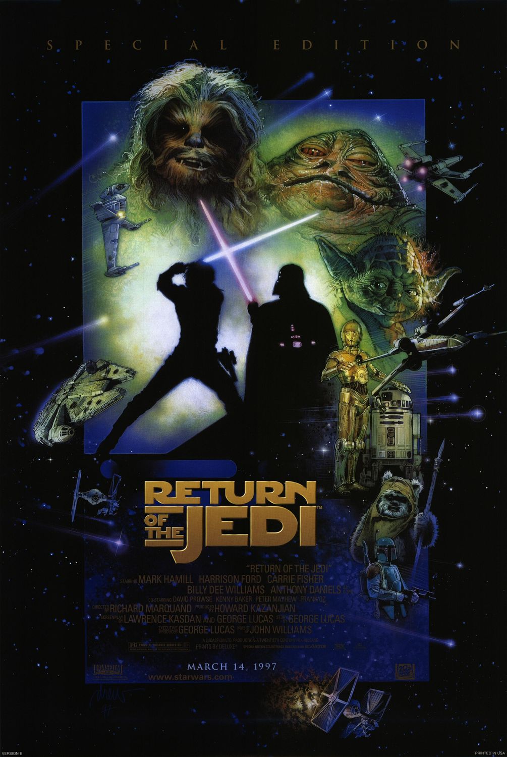 Star Wars - Return of the Jedi movie poster